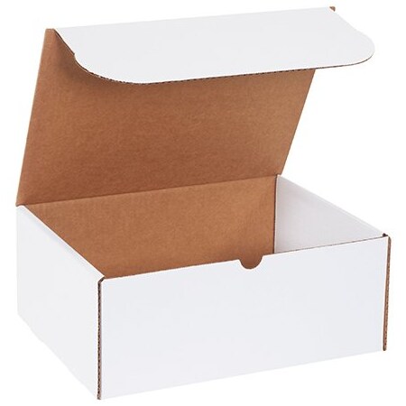 Bsc Preferred 12 1/8 x 9-1/4 x 5'' White Literature Mailers, 50PK BUY00014543